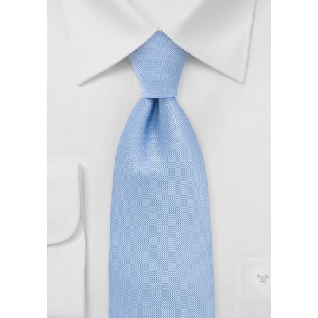Textured Tie in Hydrangea Blue
