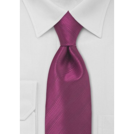 Magenta Red Necktie in Kids Size