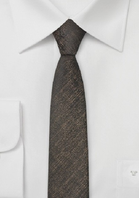 Ultra Slim Stone and Black Tie