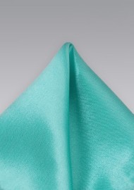 Solid Mint Green Pocket Square