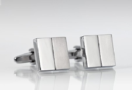 Two Squared Cufflinks