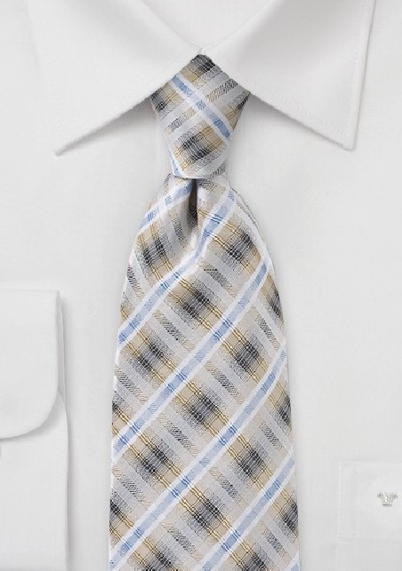 Modern Designed Tie in Pastel Yellow
