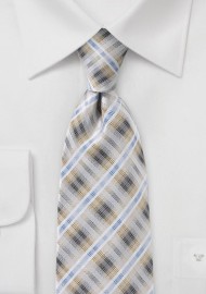 Modern Designed Tie in Pastel Yellow
