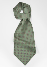 Traditional Ascot in Muted Olive