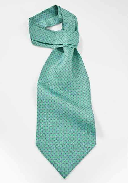Modern Ascot in Soft Greens and Lilacs