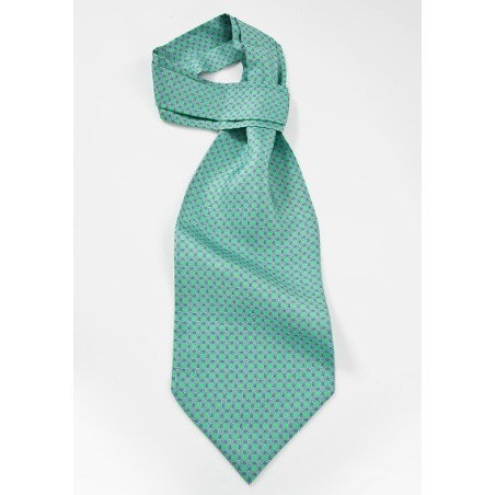 Modern Ascot in Soft Greens and Lilacs