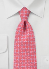 Pink Designer Tie