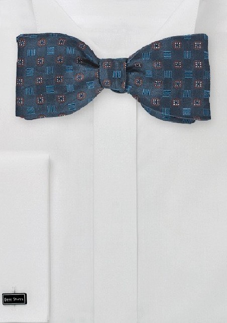 Dash and Dots in Midnight Blue