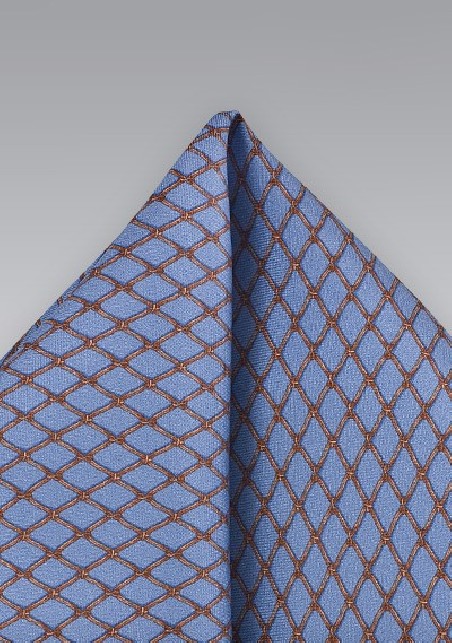Steel Blue Handkerchief