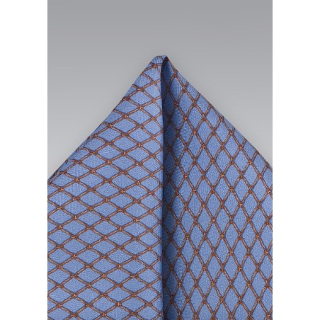 Steel Blue Handkerchief