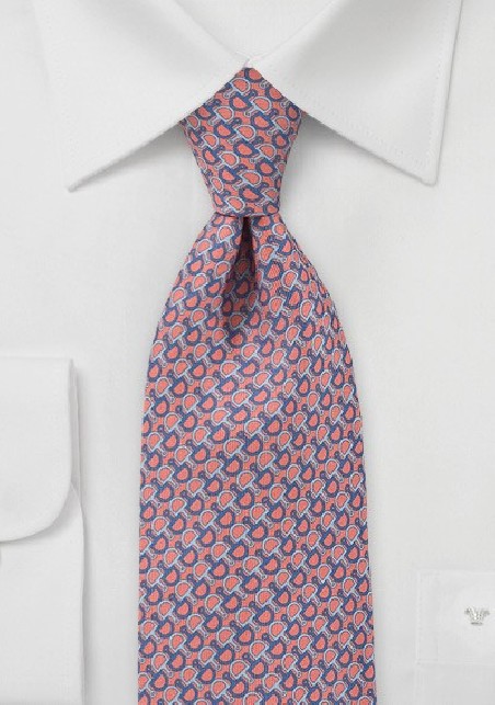 Tip-Top Tiles Tie in Sherbet Pinks