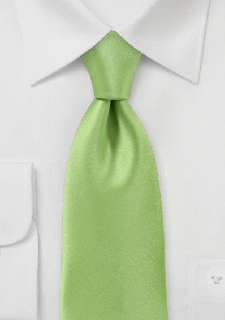Lime Green Necktie