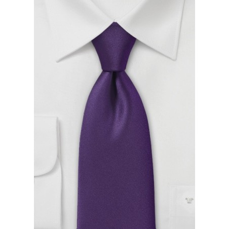 Designer Tie in Deep Purple