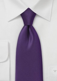 Designer Tie in Deep Purple
