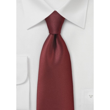 Solid Colored Tie in Brisbane Bronze