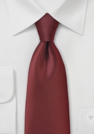 Solid Colored Tie in Brisbane Bronze