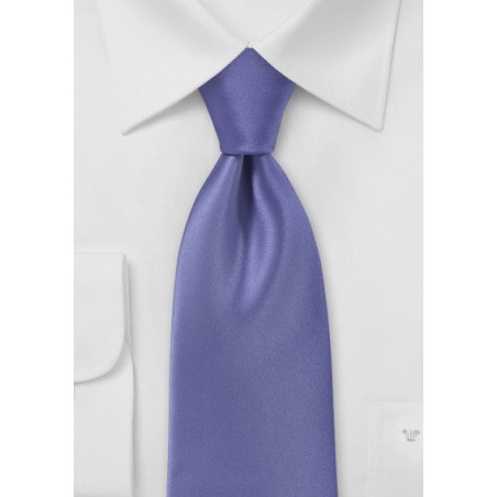 Solid Lilac Hued Necktie