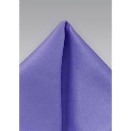 Solid Lilac Hued Pocket Square