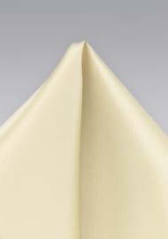 Elegant Pocket Square in Champagne