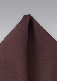 Truffle Brown Pocket Square