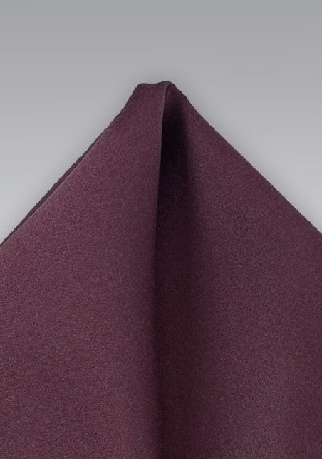 Mahogany Hued Pocket Square