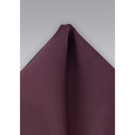 Mahogany Hued Pocket Square
