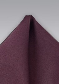 Mahogany Hued Pocket Square