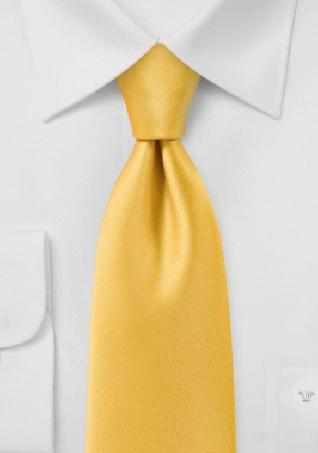 Daffodil Yellow Necktie