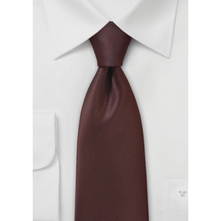Deep Burgundy Necktie