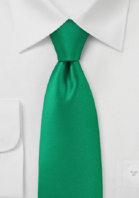 Bright Emerald Green Necktie