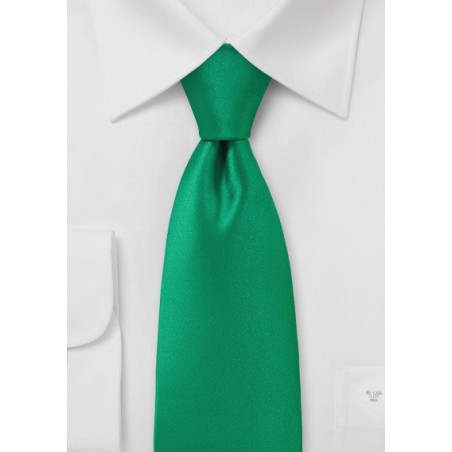 Bright Emerald Green Necktie