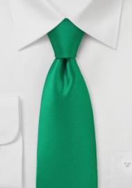 Bright Emerald Green Necktie