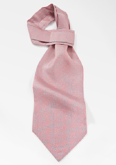 Punchy Pink and Blue Ascot
