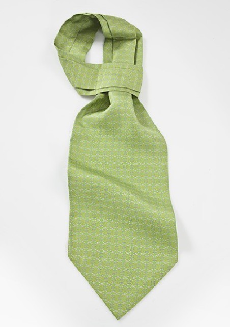 Graphic Ascot in Lime Green