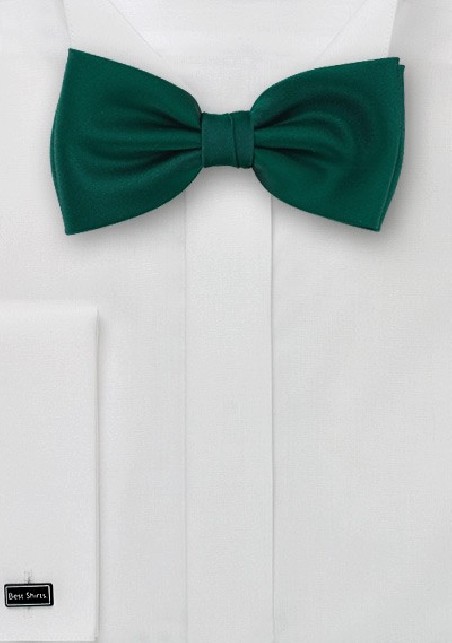 Solid Holly Green Bow Tie