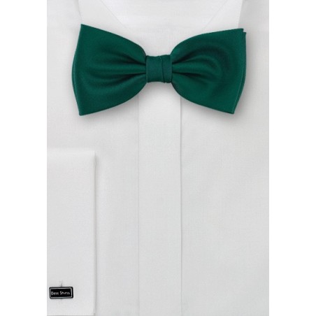 Solid Holly Green Bow Tie