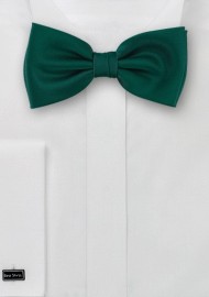 Solid Holly Green Bow Tie