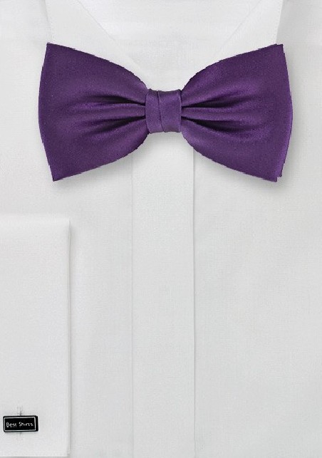 Classic Purple Bow Tie