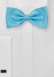Pre Tied Bow Tie in Mermaid Blue