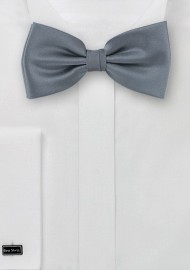 Pre Tied Bow Tie in Carbon Grey