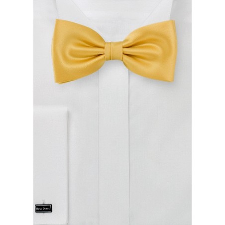 Daffodil Yellow Pretied Bowtie