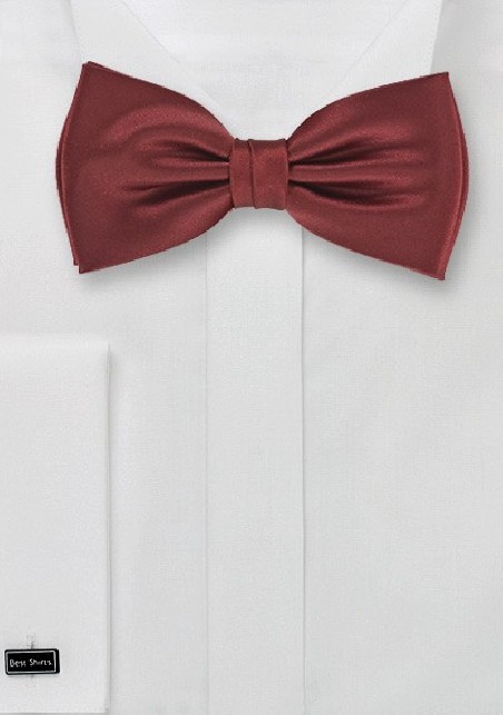 Auburn Hued Bow Tie
