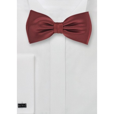 Auburn Hued Bow Tie