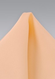 Peach Pocket Square