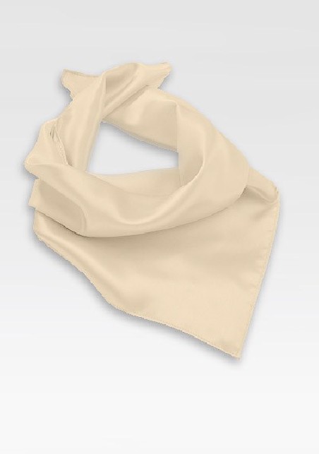 Elegant Cream Colored Neck Scarf