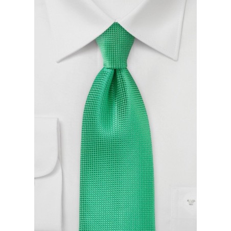 Textured Spring Green Necktie