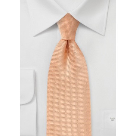 Metallic Orange Tie