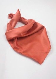 Coral Red Scarf