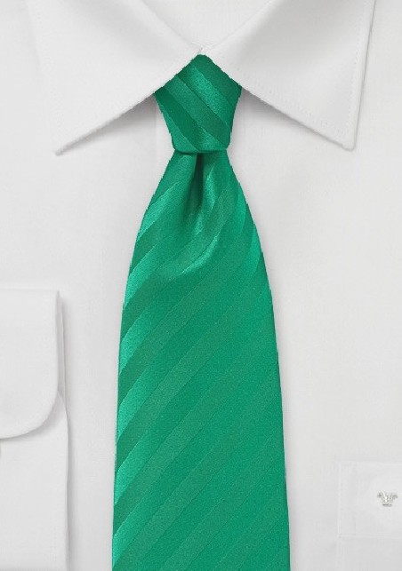 Narrow Fresh Emerald Neck Tie