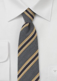 Skinny Wool Tie by BlackBird